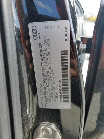 2016 AUDI A3 PREMIUM  