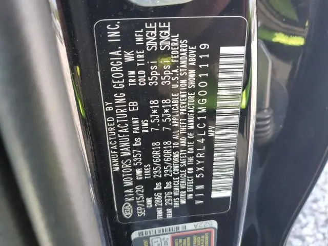 2021 KIA SORENTO S  