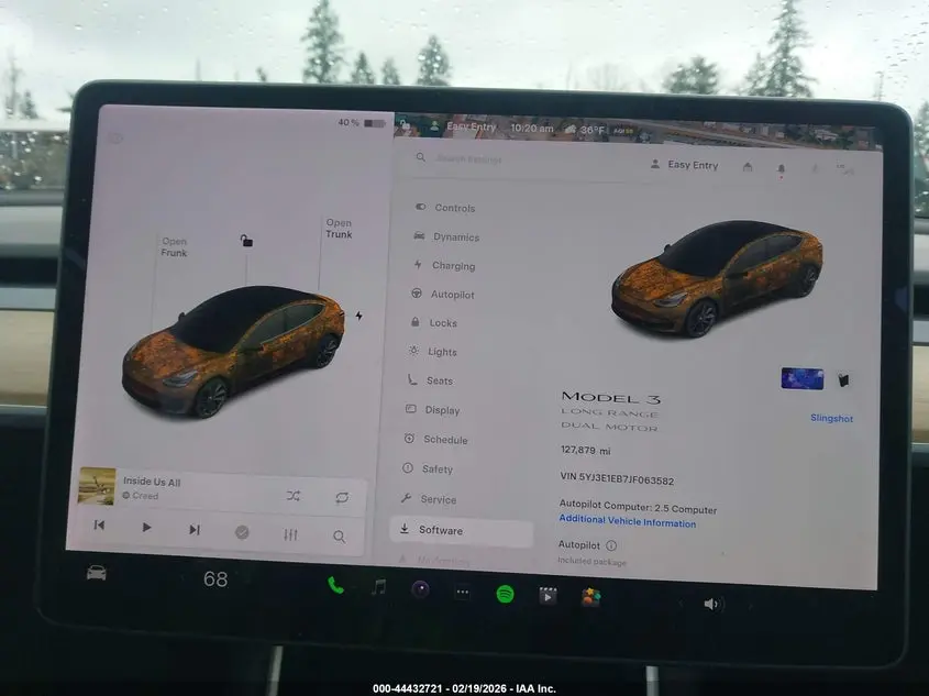 2018 TESLA MODEL 3 LONG RANGE/PERFORMANCE
