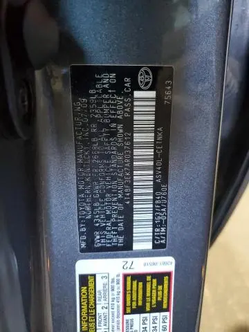 2010 TOYOTA CAMRY BASE  