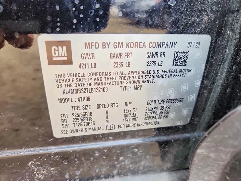 2020 BUICK ENCORE GX PREFERRED  