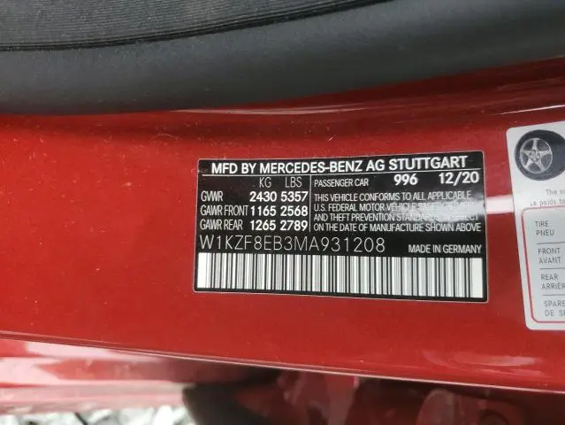 2021 MERCEDES-BENZ E 350 4MATIC  