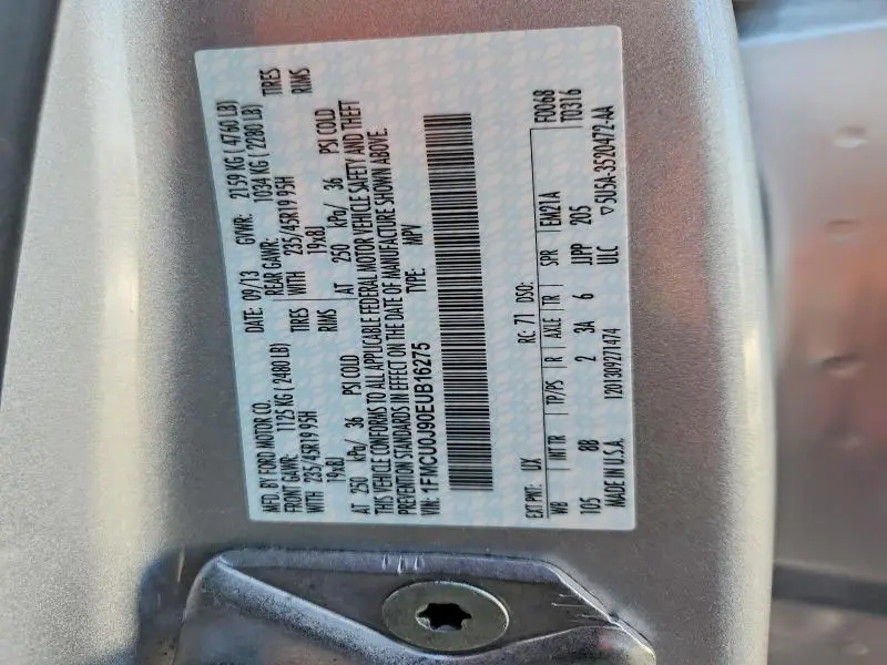 2014 FORD ESCAPE TITANIUM  