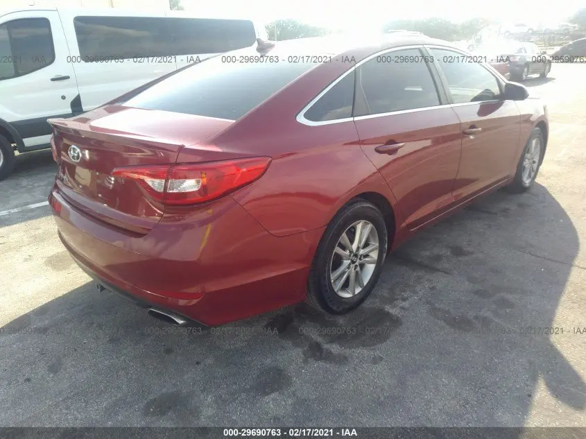 2016 HYUNDAI SONATA 2.4L