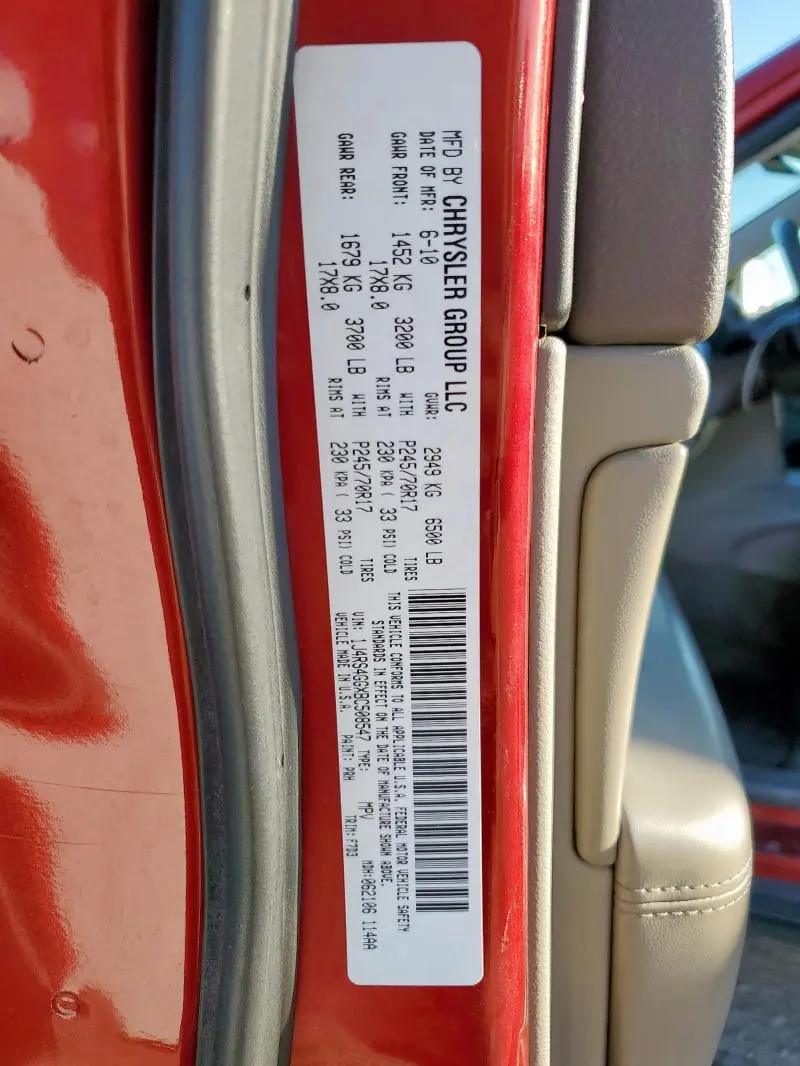 2011 JEEP GRAND CHEROKEE LAREDO  