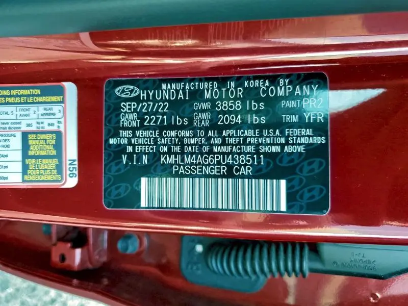 2023 HYUNDAI ELANTRA SEL  