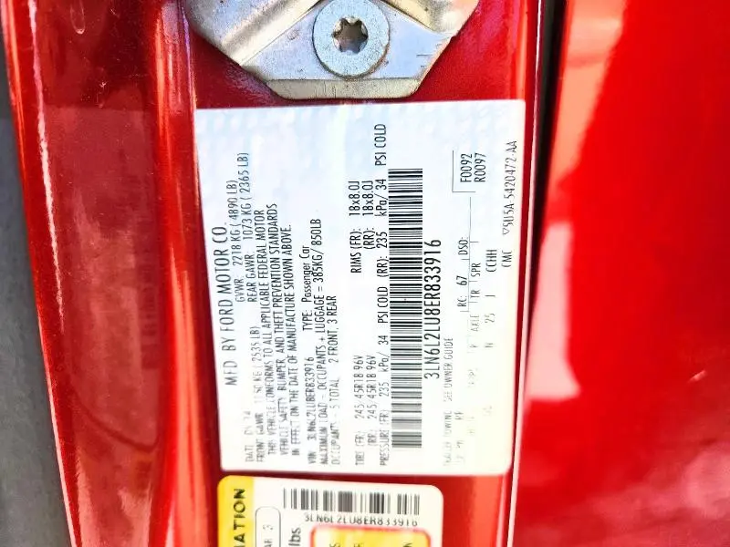 2014 LINCOLN MKZ HYBRID  