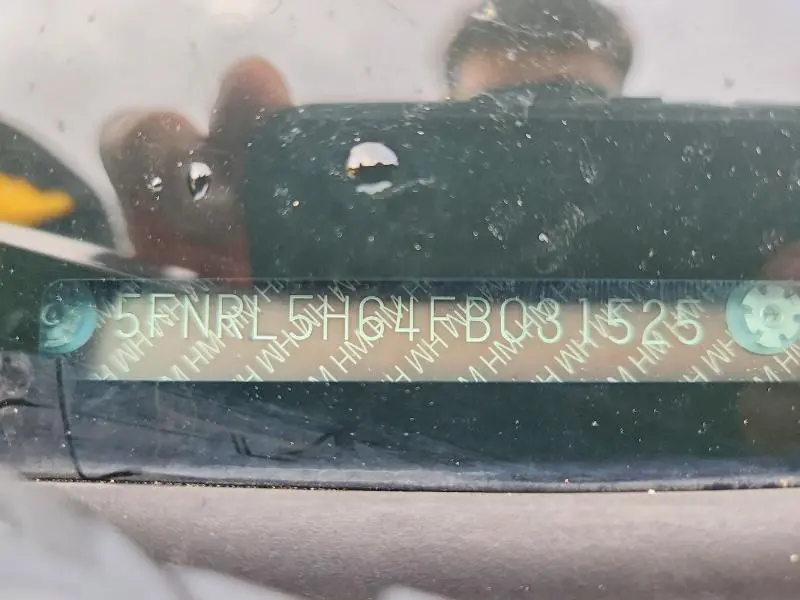 2015 HONDA ODYSSEY EXL  