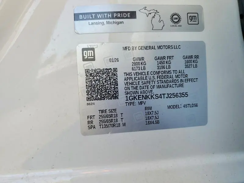 2026 GMC ACADIA ELEVATION  