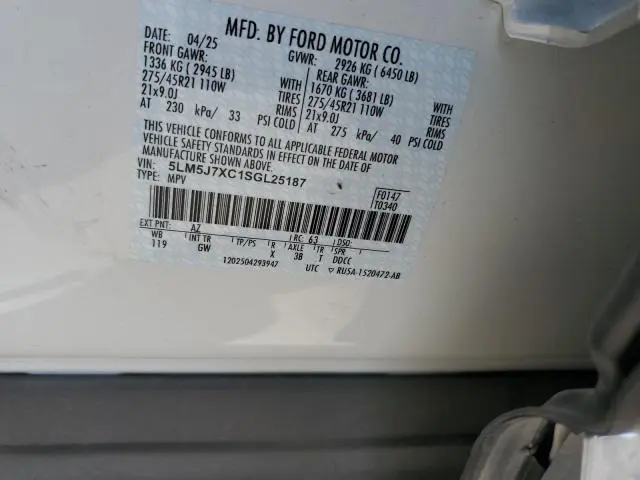 2025 LINCOLN AVIATOR RESERVE  