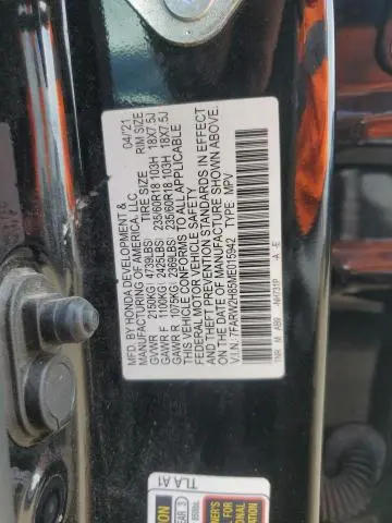 2021 HONDA CR-V EXL  