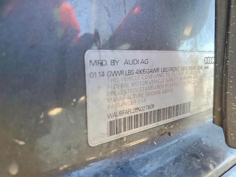 2014 AUDI A4 PREMIUM  