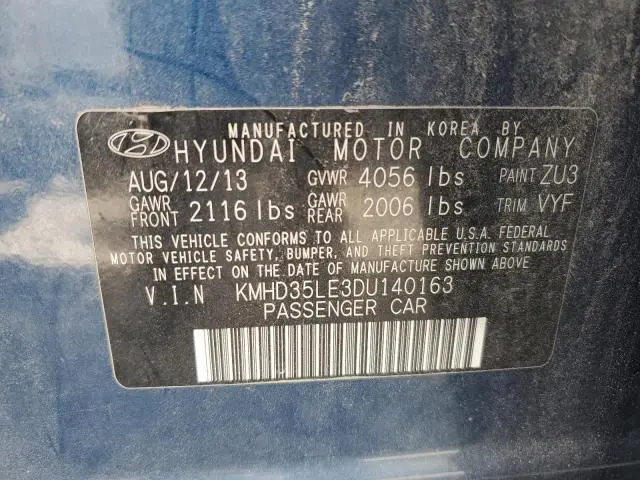 2013 HYUNDAI ELANTRA GT