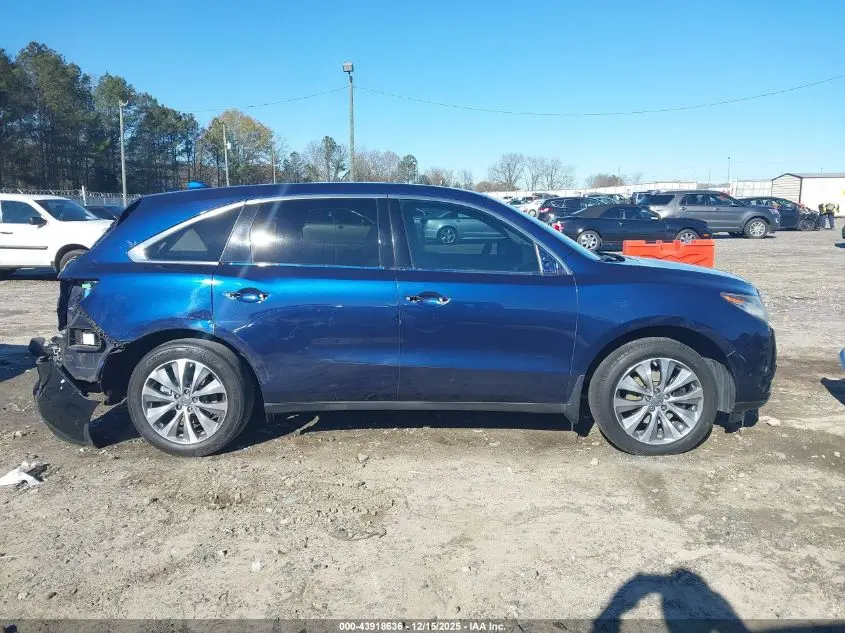 2016 ACURA MDX TECHNOLOGY   ACURAWATCH PLUS PACKAGES/TECHNOLOGY PACKAGE