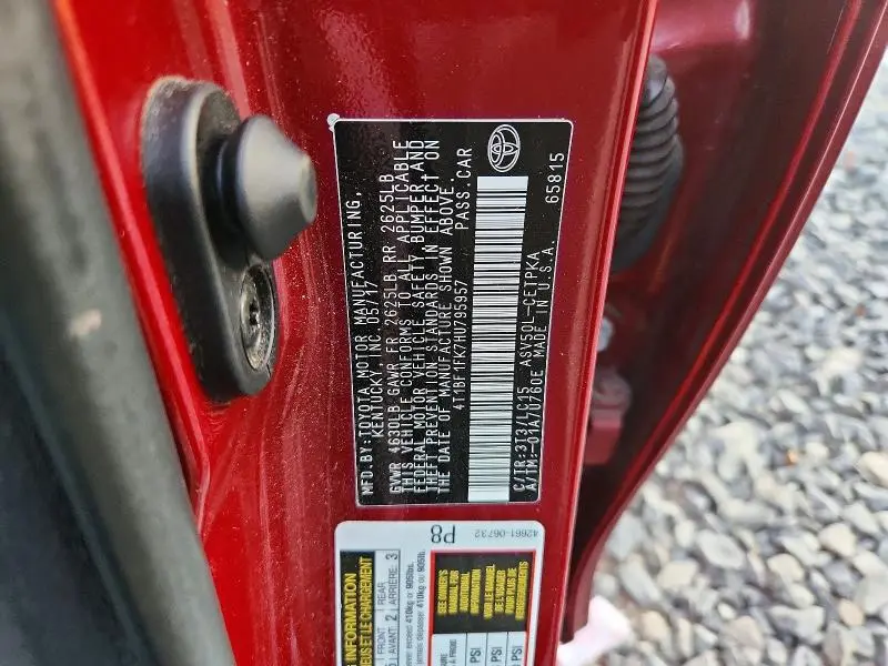 2017 TOYOTA CAMRY XSE  