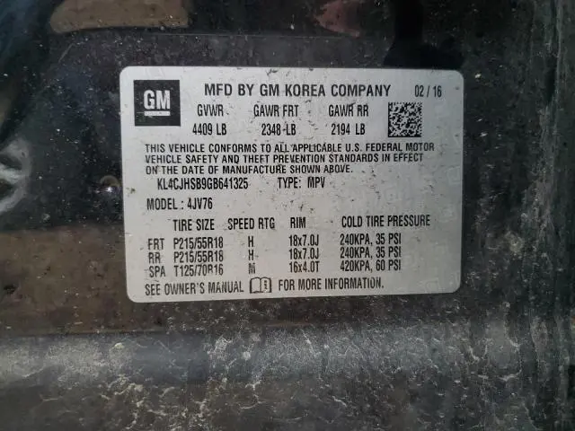 2016 BUICK ENCORE PREMIUM  