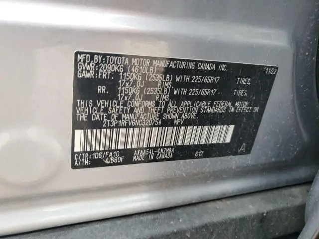 2022 TOYOTA RAV4 XLE  