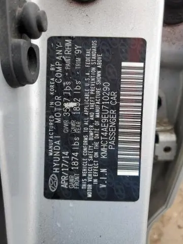 2014 HYUNDAI ACCENT GLS