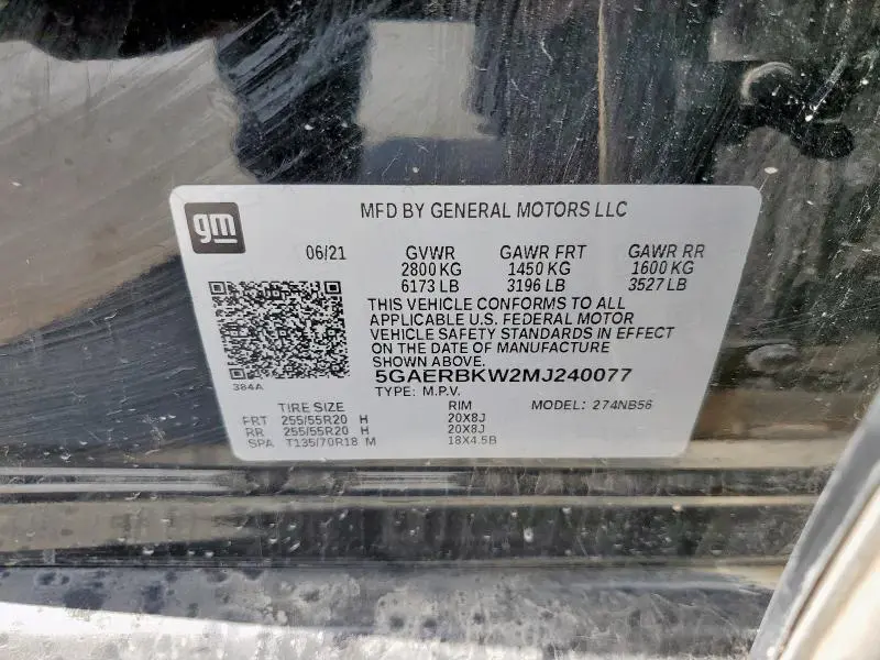 2021 BUICK ENCLAVE ESSENCE