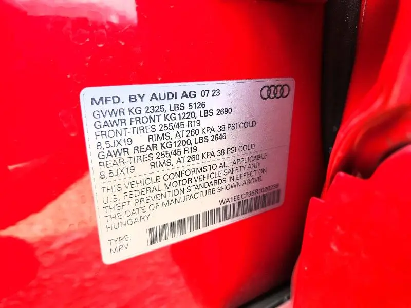 2024 AUDI Q3 PREMIUM PLUS S LINE 45  