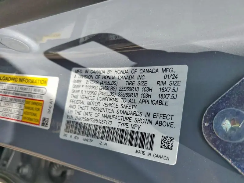 2024 HONDA CR-V EXL  