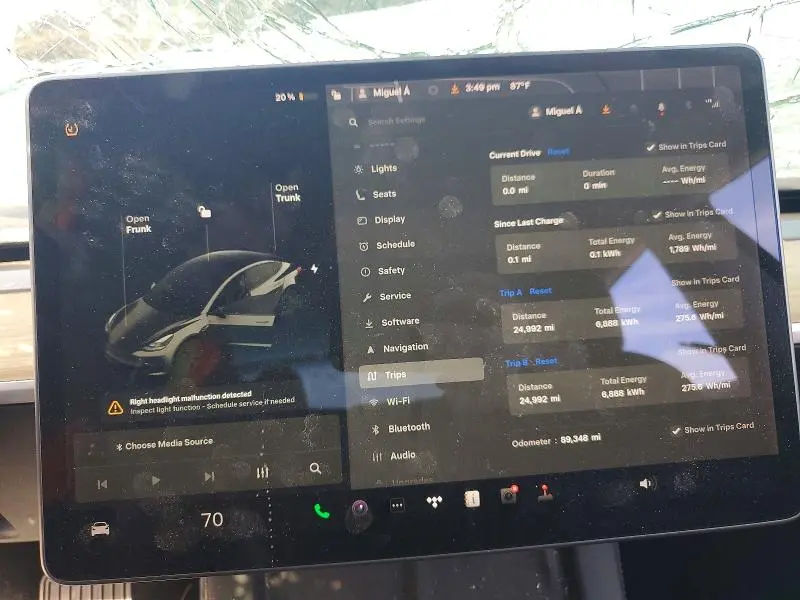 2021 TESLA MODEL 3   