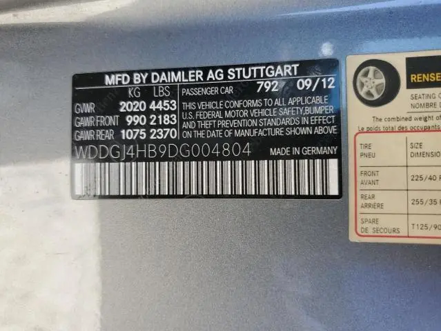 2013 MERCEDES-BENZ C 250  