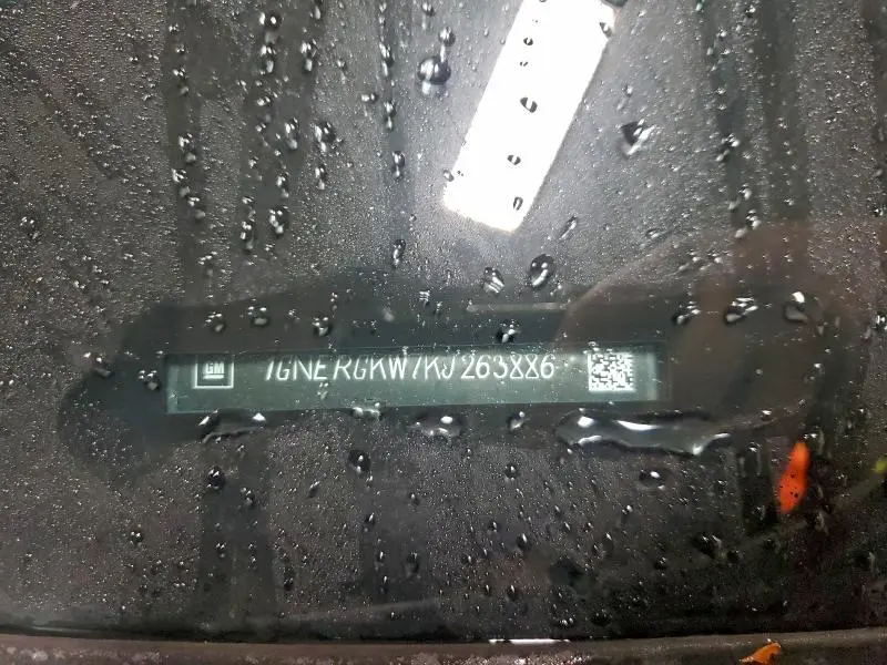 2019 CHEVROLET TRAVERSE LT  