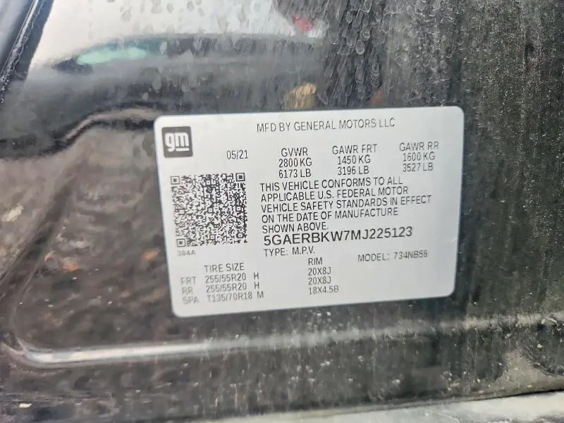 2021 BUICK ENCLAVE ESSENCE  