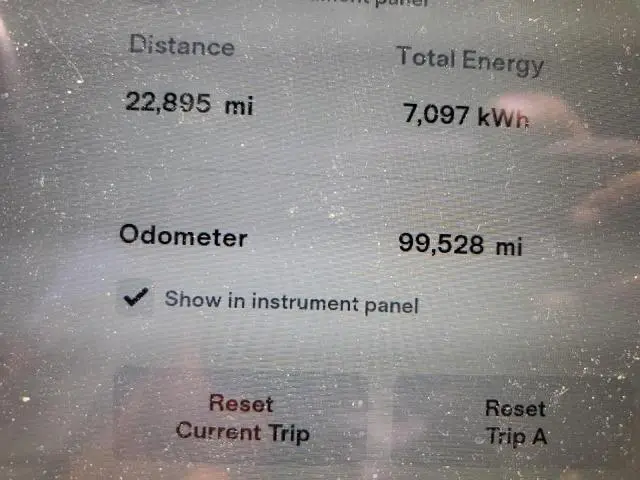 2015 TESLA MODEL S   