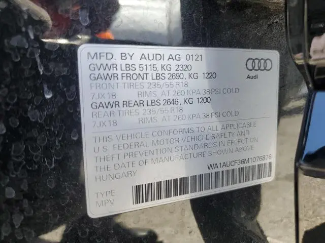 2021 AUDI Q3 PREMIUM 40  