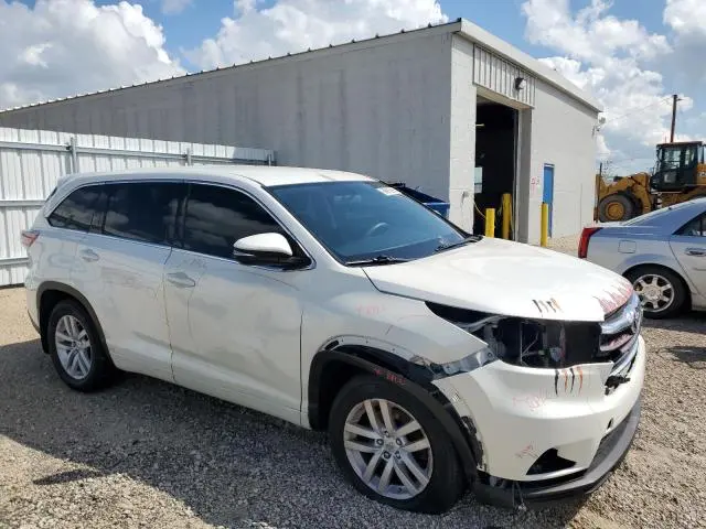 2015 TOYOTA HIGHLANDER LE  