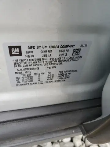 2022 BUICK ENCORE PREFERRED  