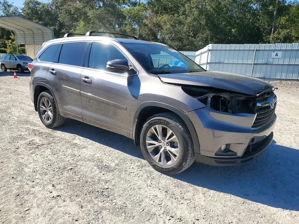 2015 TOYOTA HIGHLANDER XLE  