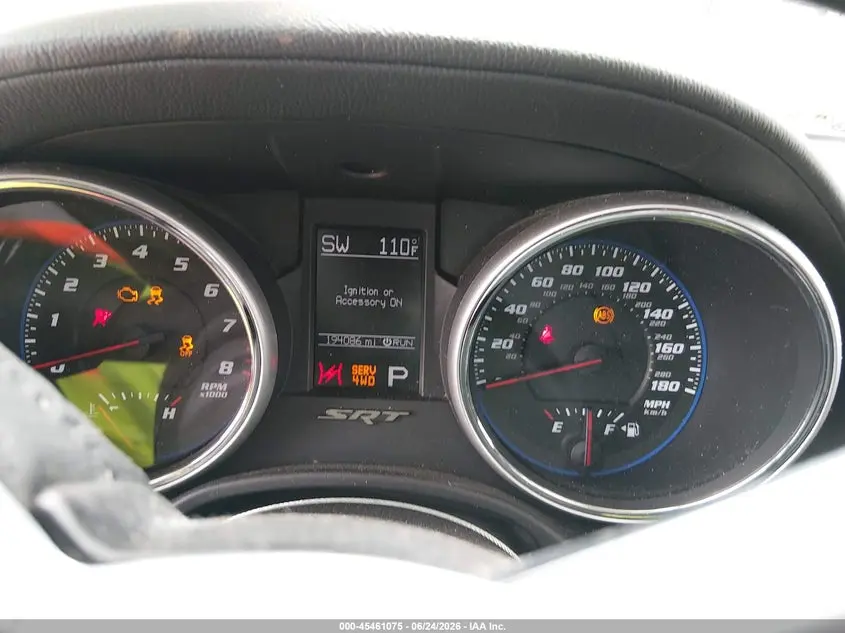 2013 JEEP GRAND CHEROKEE SRT8 VAPOR