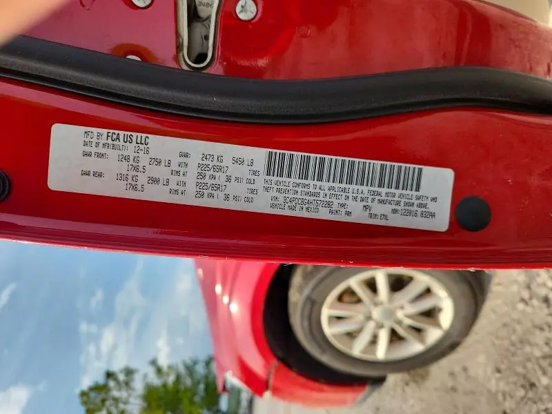 2017 DODGE JOURNEY SXT  