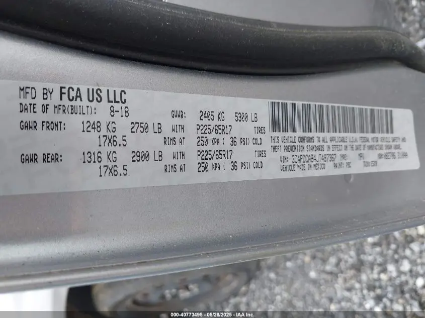 2018 DODGE JOURNEY SE