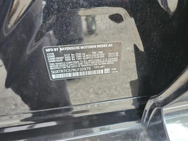 2019 BMW X3 SDRIVE30I  