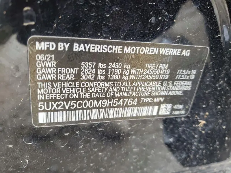 2021 BMW X4 XDRIVEM40I  