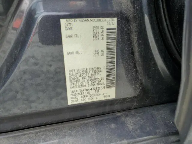 2013 NISSAN ALTIMA 2.5