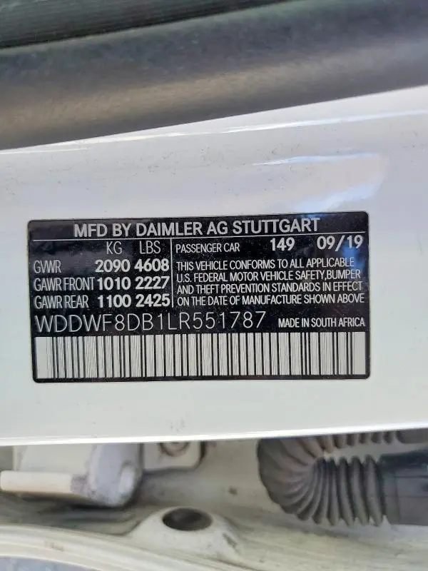 2020 MERCEDES-BENZ C 300  