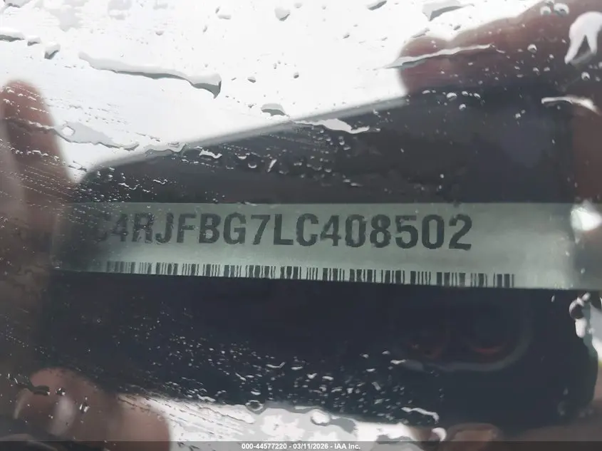 2020 JEEP GRAND CHEROKEE LIMITED 4X4