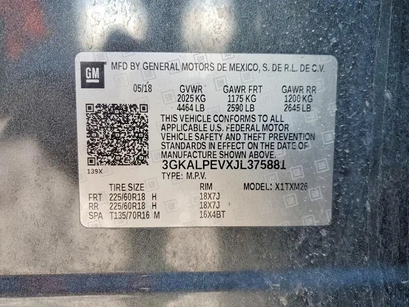 2018 GMC TERRAIN SLT  