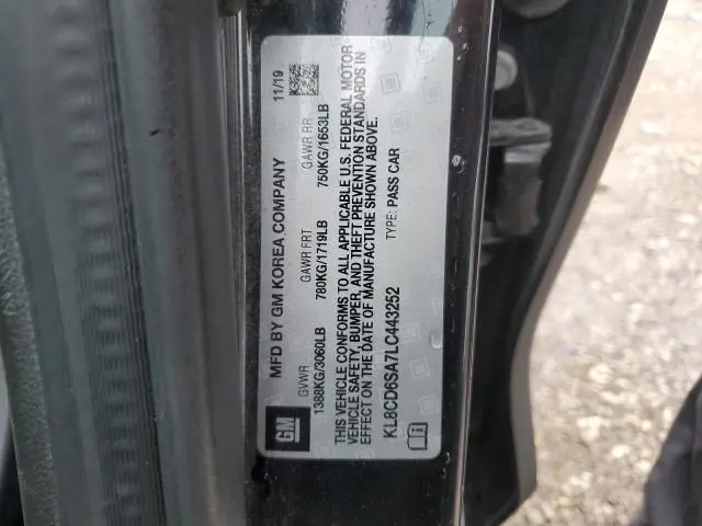 2020 CHEVROLET SPARK 1LT  