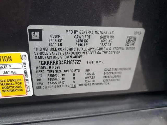 2014 GMC ACADIA SLT-1  