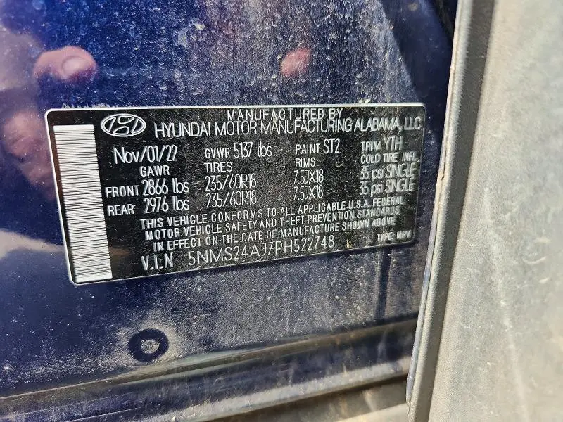 2023 HYUNDAI SANTA FE SEL  
