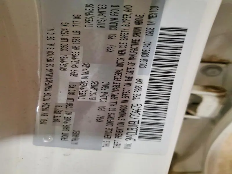 2020 TOYOTA YARIS LE  