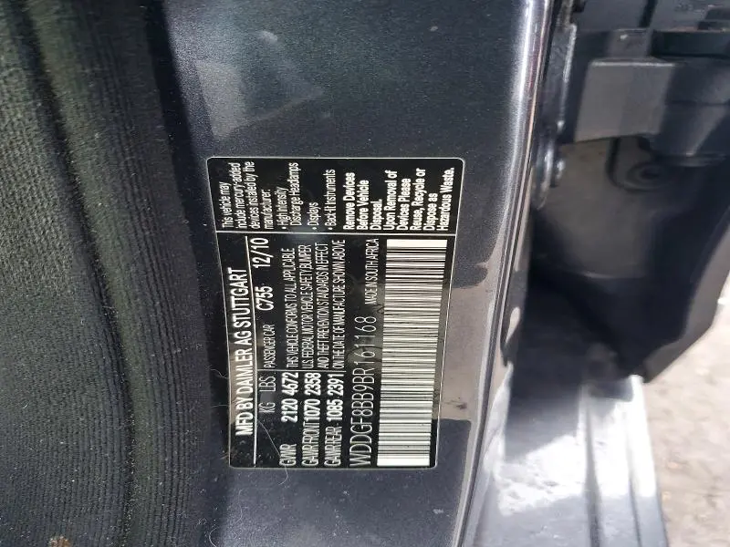 2011 MERCEDES-BENZ C 300 4MATIC  