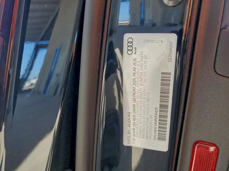 2021 AUDI A4 PREMIUM 40  