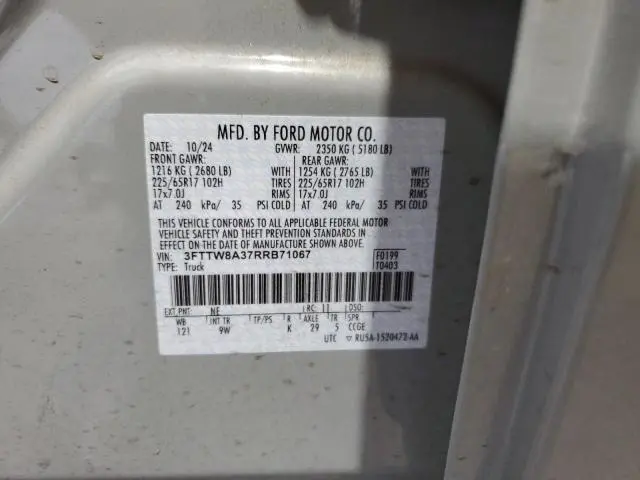 2024 FORD MAVERICK XL  